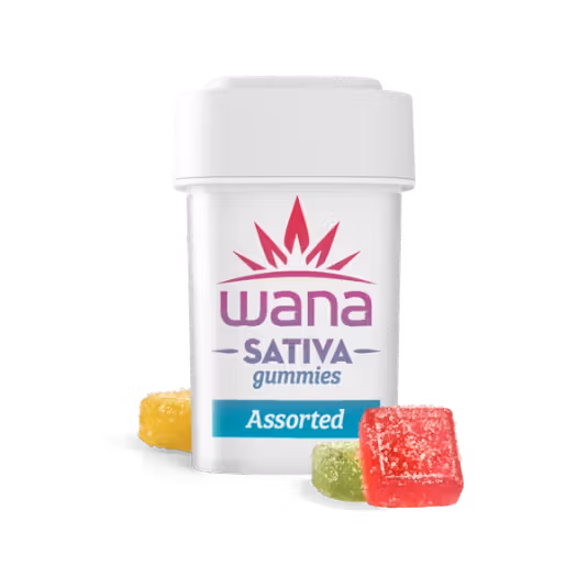 Photograph of product: Wana - Sativa Gummies 100 mg