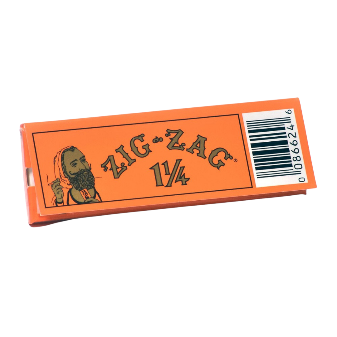 Photograph of product: Zig Zag | 1 1/4 Orange Papers