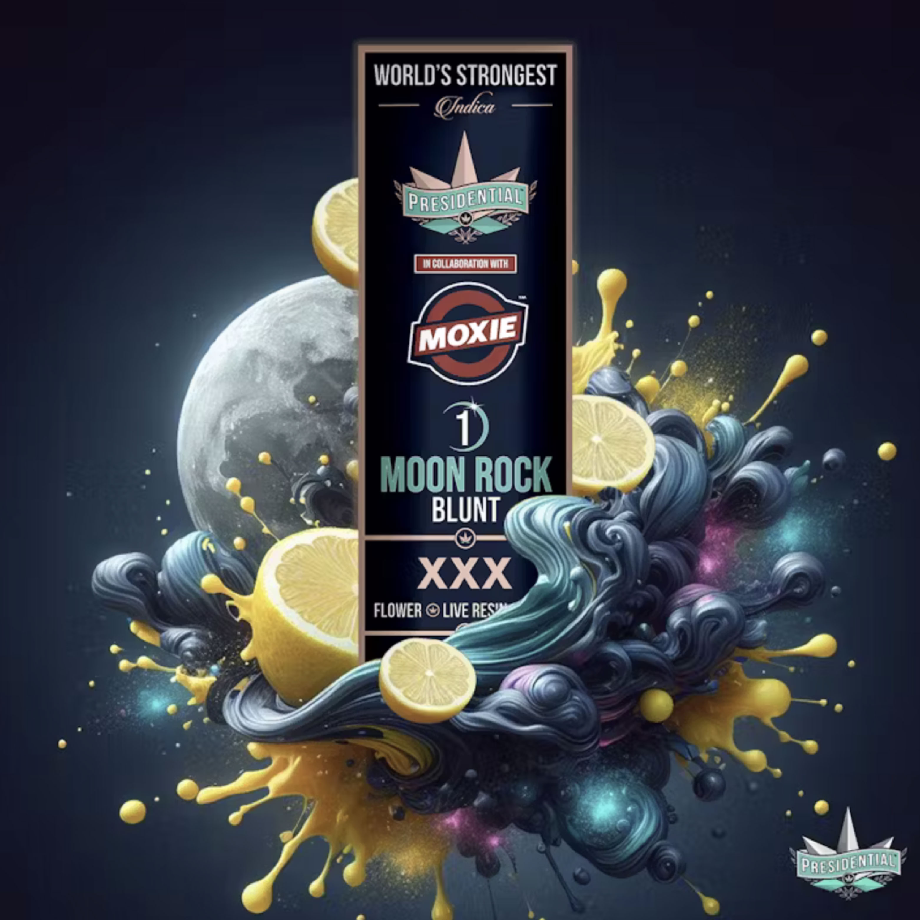 Photograph of product: Presidential | XXX | Infused Blunt | 1.5g