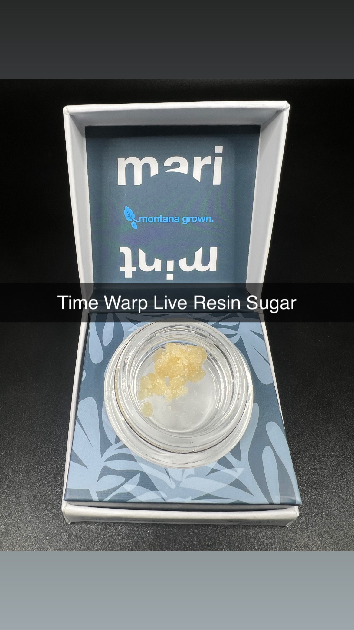 Photograph of product: Time Warp - Live Resin Sugar