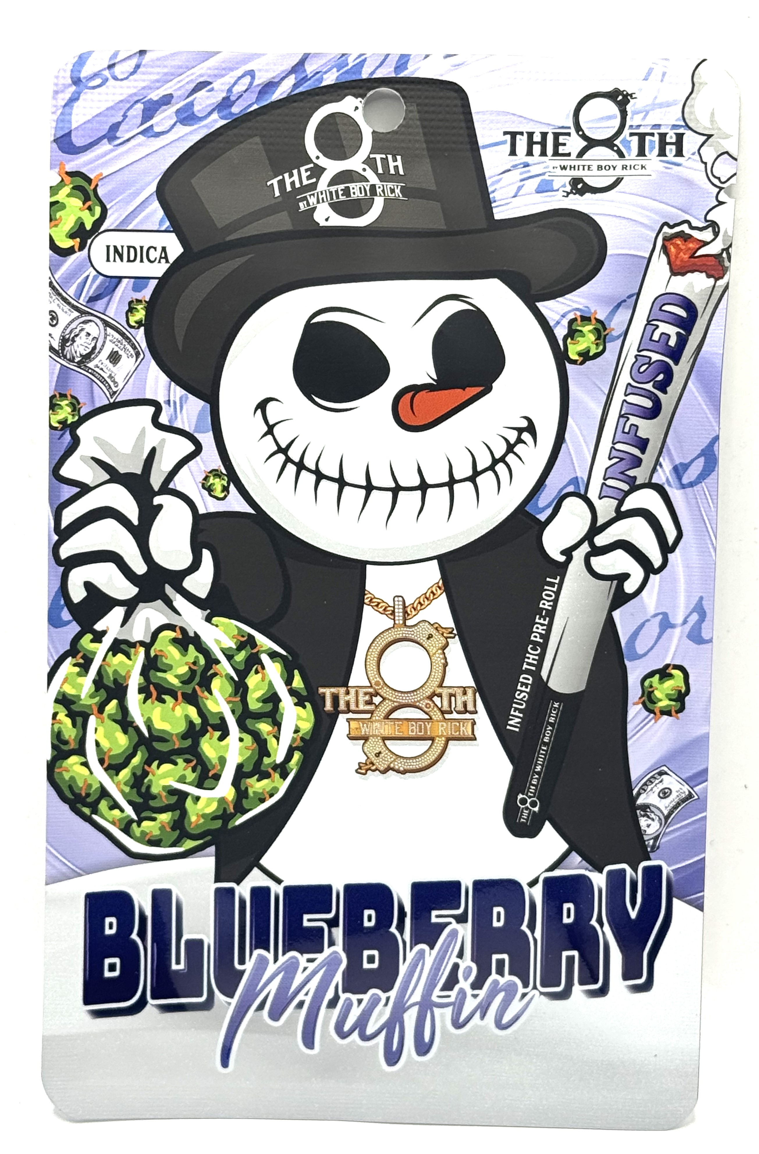 Photograph of product: Blueberry Muffin | 1.2G Infused Preroll