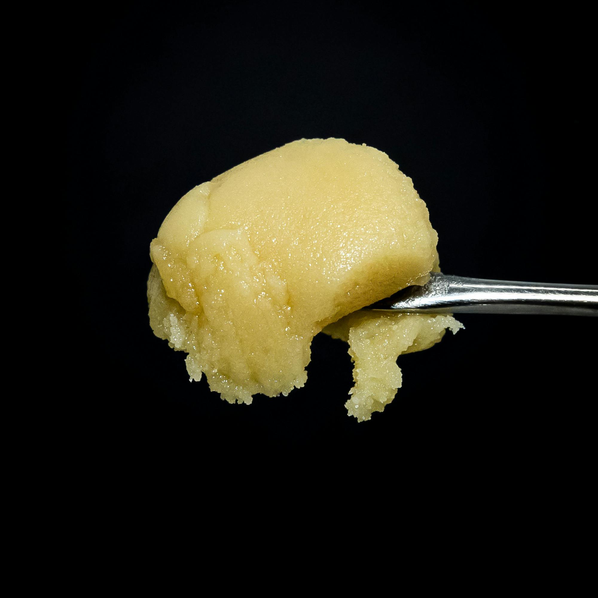 Photograph of product: Apex Solventless au chocolat Rosin 1g Grapes N' Cream