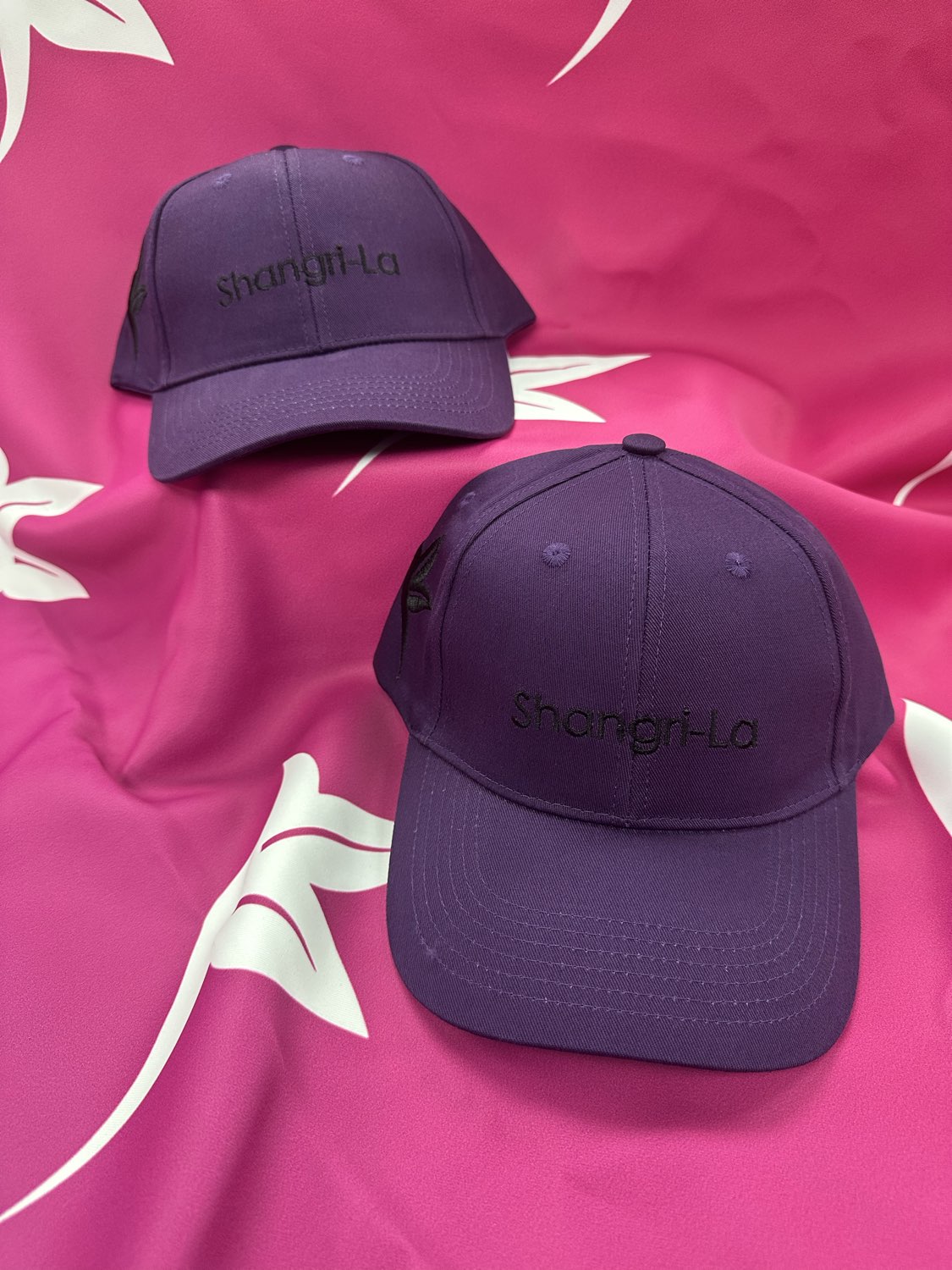 Photograph of product: Shangri-La Purple with Black Thread Dad Hat