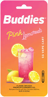 Photograph of product: BUDDIES |  Pink Lemonade Flavored Distillate Disposable