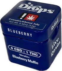 Photograph of product: Blueberry Jelly 4:1 | 200:50mg