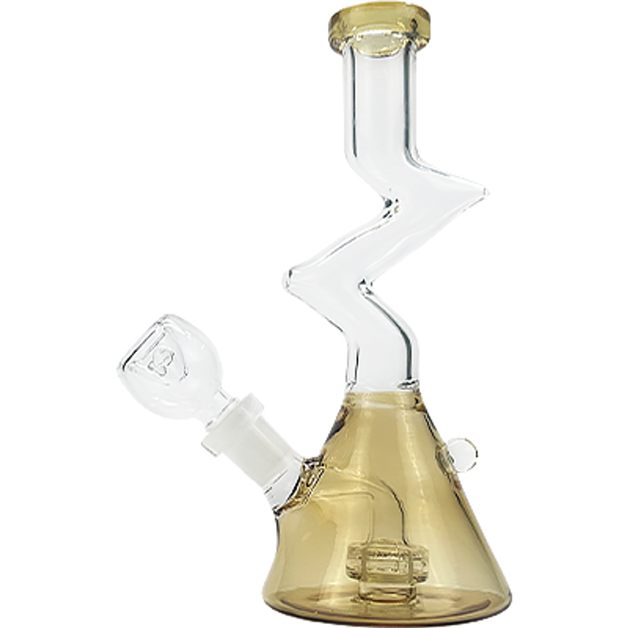 Photograph of product: LuvBuds - 7" Colored Rim Zong Beaker