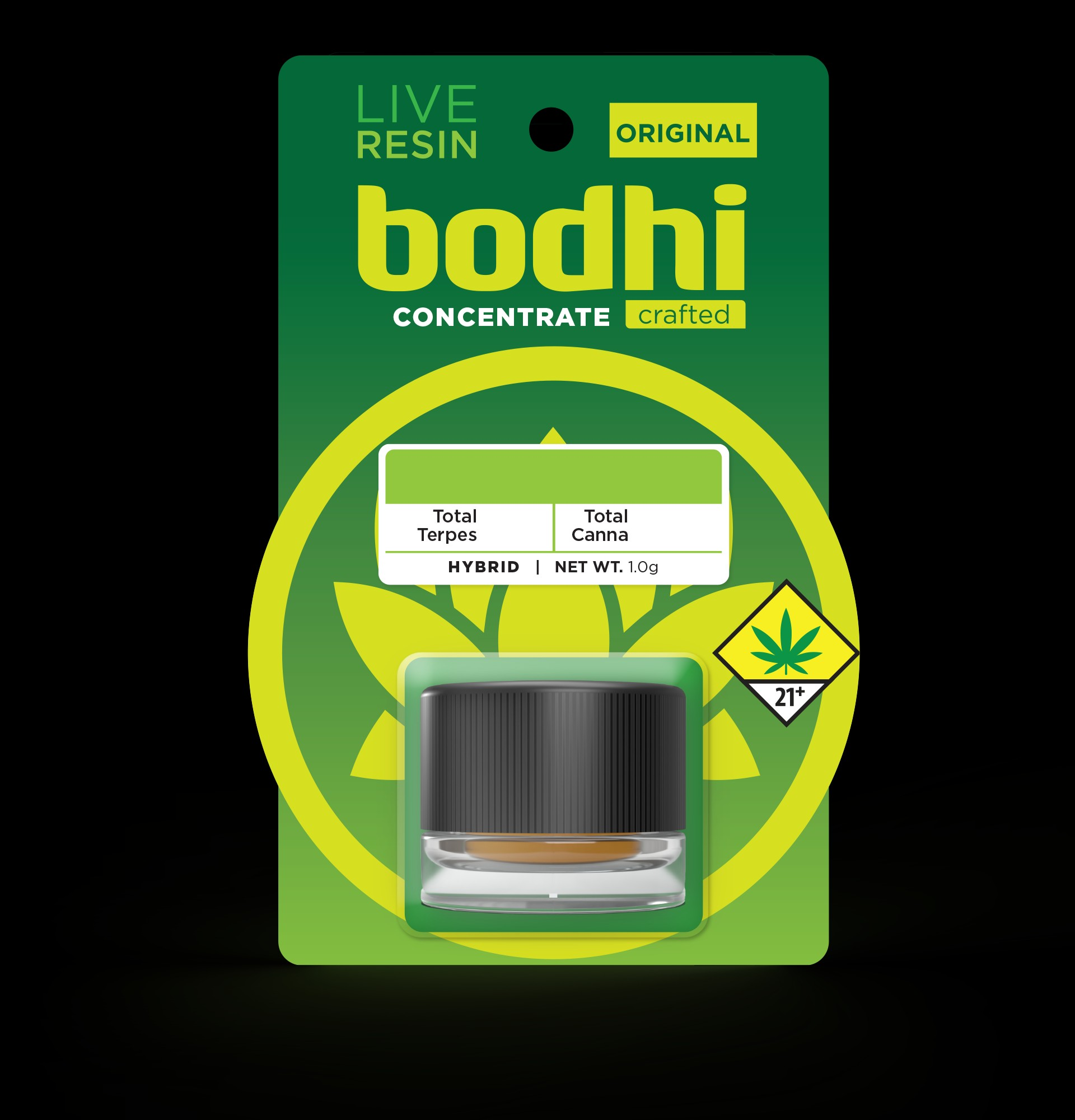 Photograph of product: Bodhi High - ORIGINAL Purple Punch Live Resin Terp Batter 1g