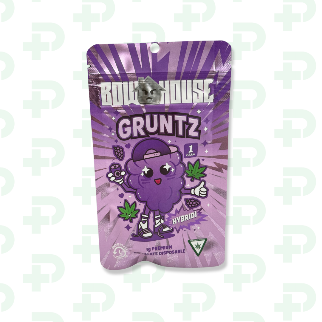 Photograph of product: Bow House Disposable - Gruntz