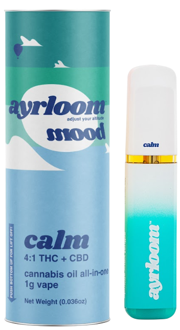 Photograph of product: 4:1 Calm - TH-oui:CBD AIO (1.0g)