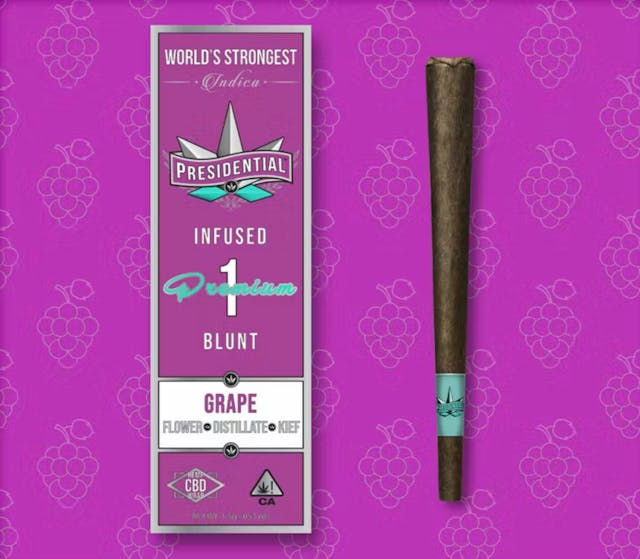 Photograph of product: Grape - 1.5g Moonrock Blunt - 