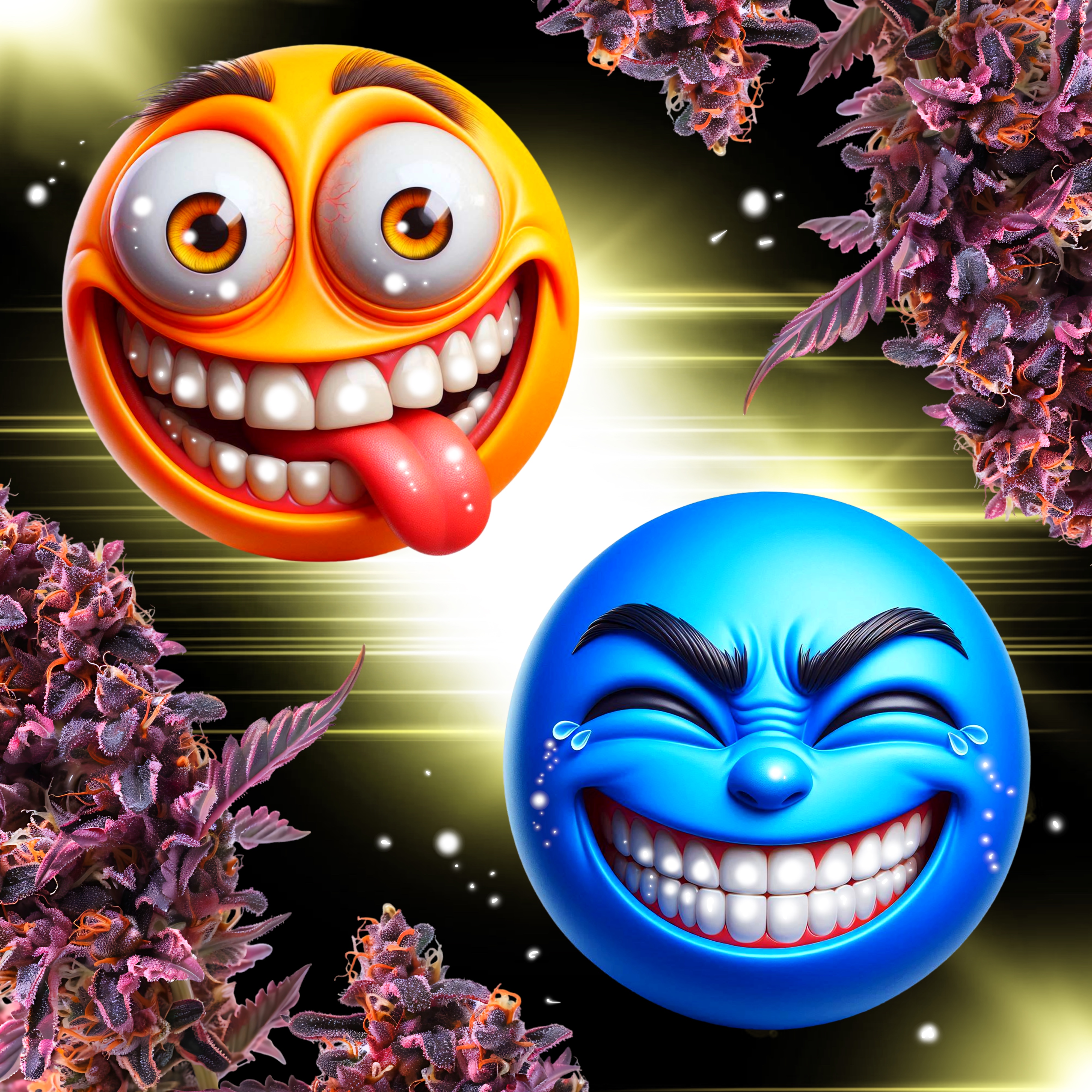 Photograph of product: The Happy Hybrid-6pk/3.5g