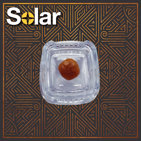 Photograph of product: Solar Oui'd | Granddaddy Purple Live Resin Badder | 1.0g