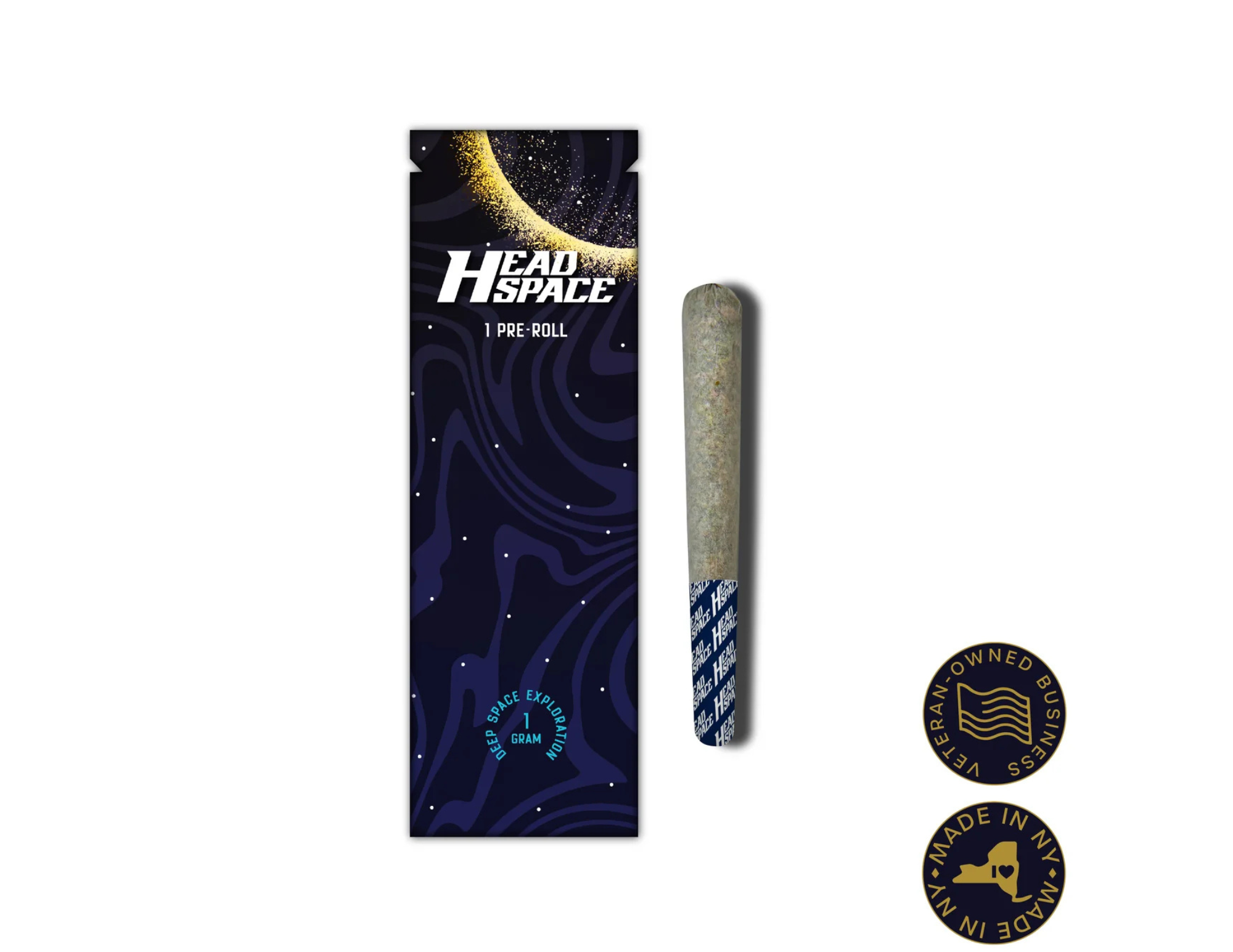 Photograph of Product: Head Space - Kiwi Kush X Lemon Cherry Gelato Preroll