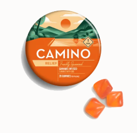 Photograph of Product: Camino - Freshly Squeezed 1:1 THC:CBG - 200mg Gummies (10x20mg)