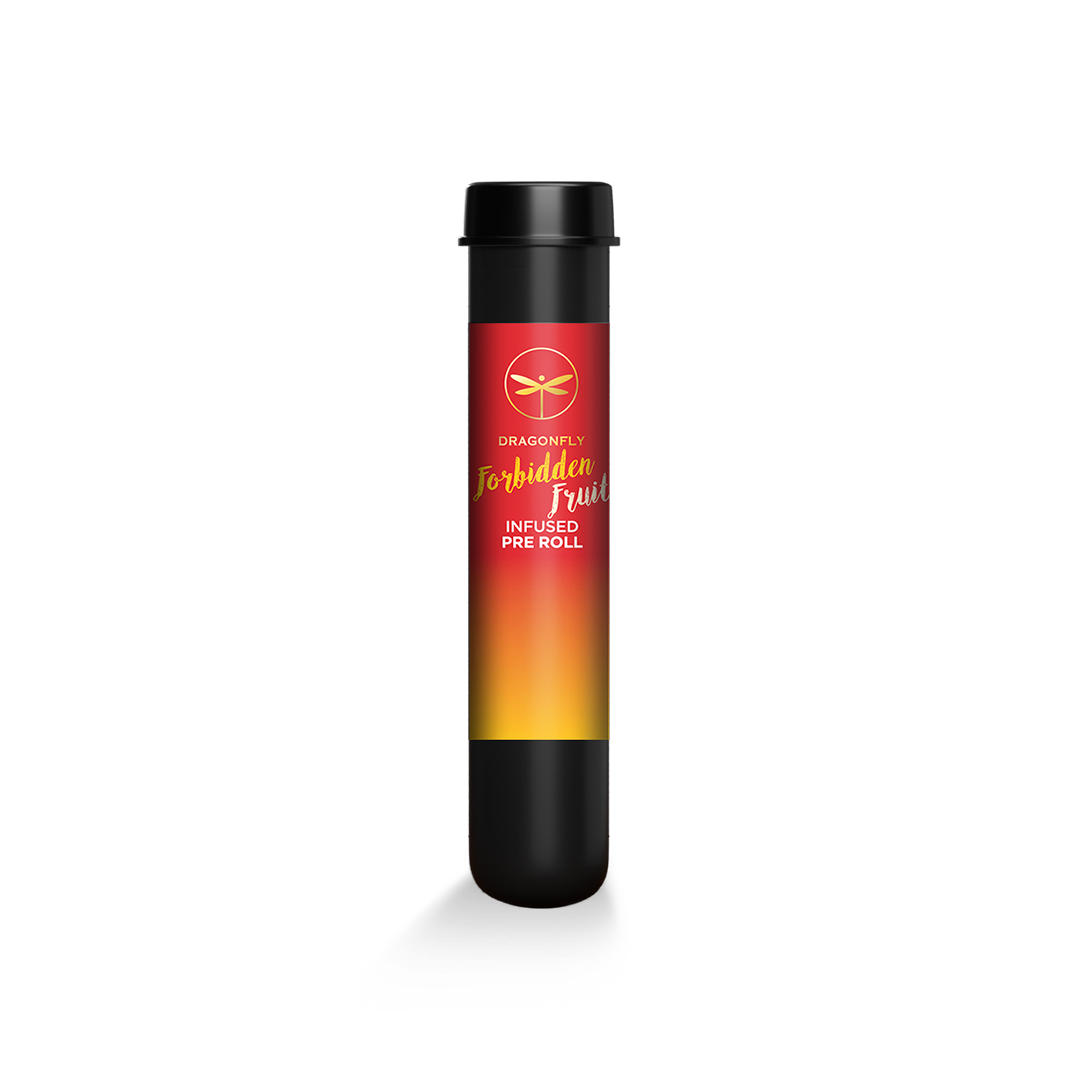 Photograph of product: Dragonfly - Infused Preroll - 1.25g - Forbidden Fruit
