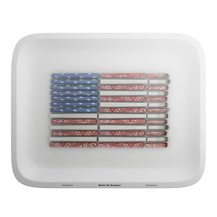 Photograph of product: HEMPER - Make America Lit Again Rolling Tray