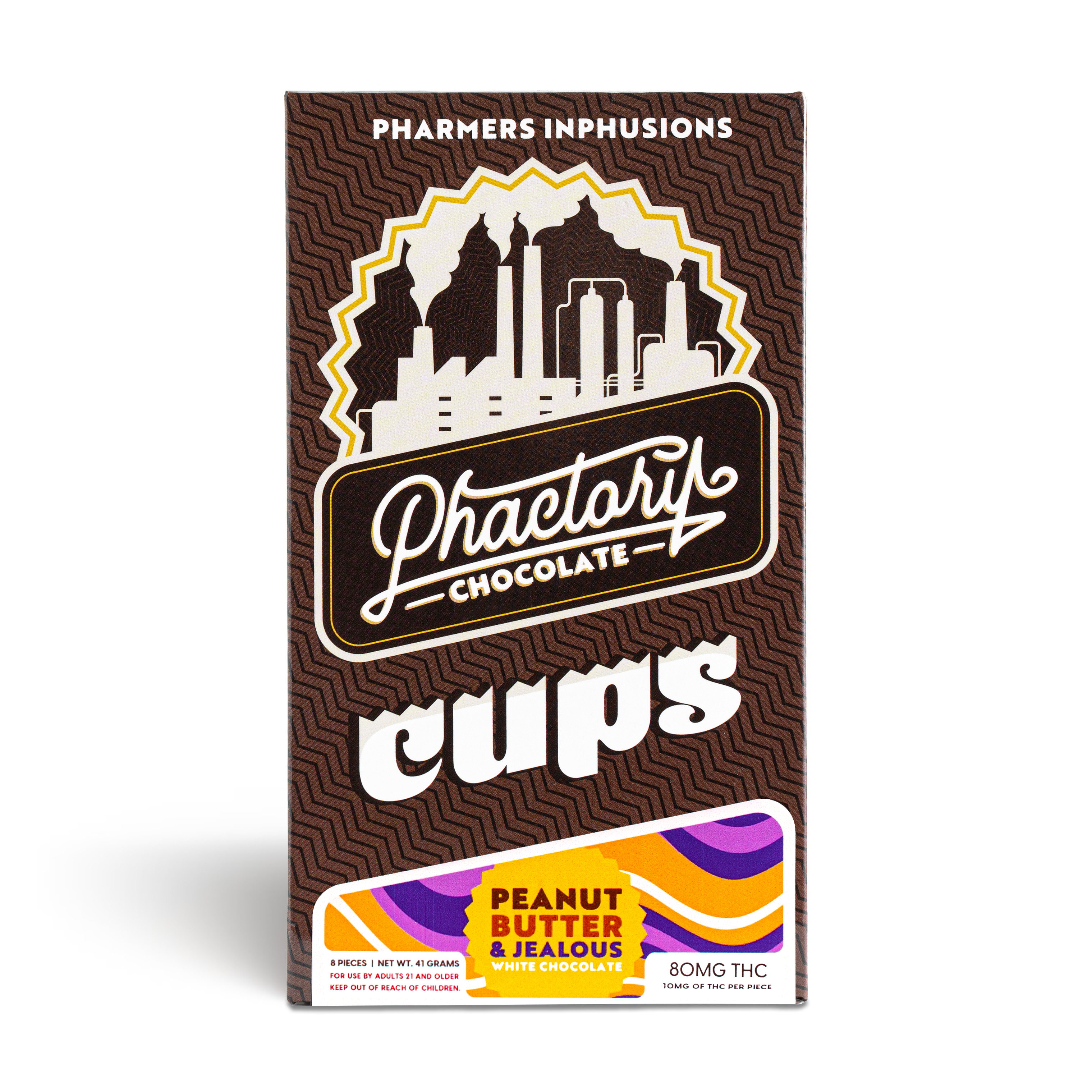 Photograph of product: Peanut Butter and Jealous Cups - 80mg