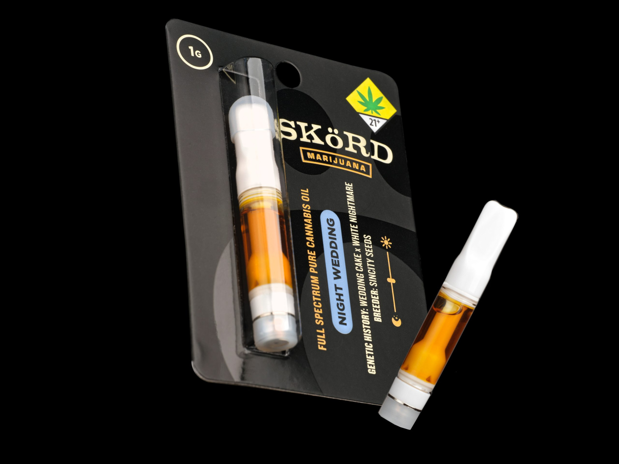 Photograph of product: Skord | Dirty Donut | Full Spectrum | Ceramic Cartridge | DOH | 1g