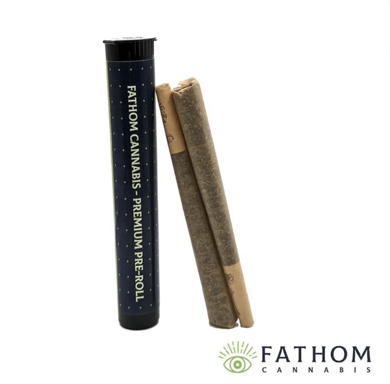 Photograph of product: Fathom - Deep Space - 2pk x 0.5g Prerolls