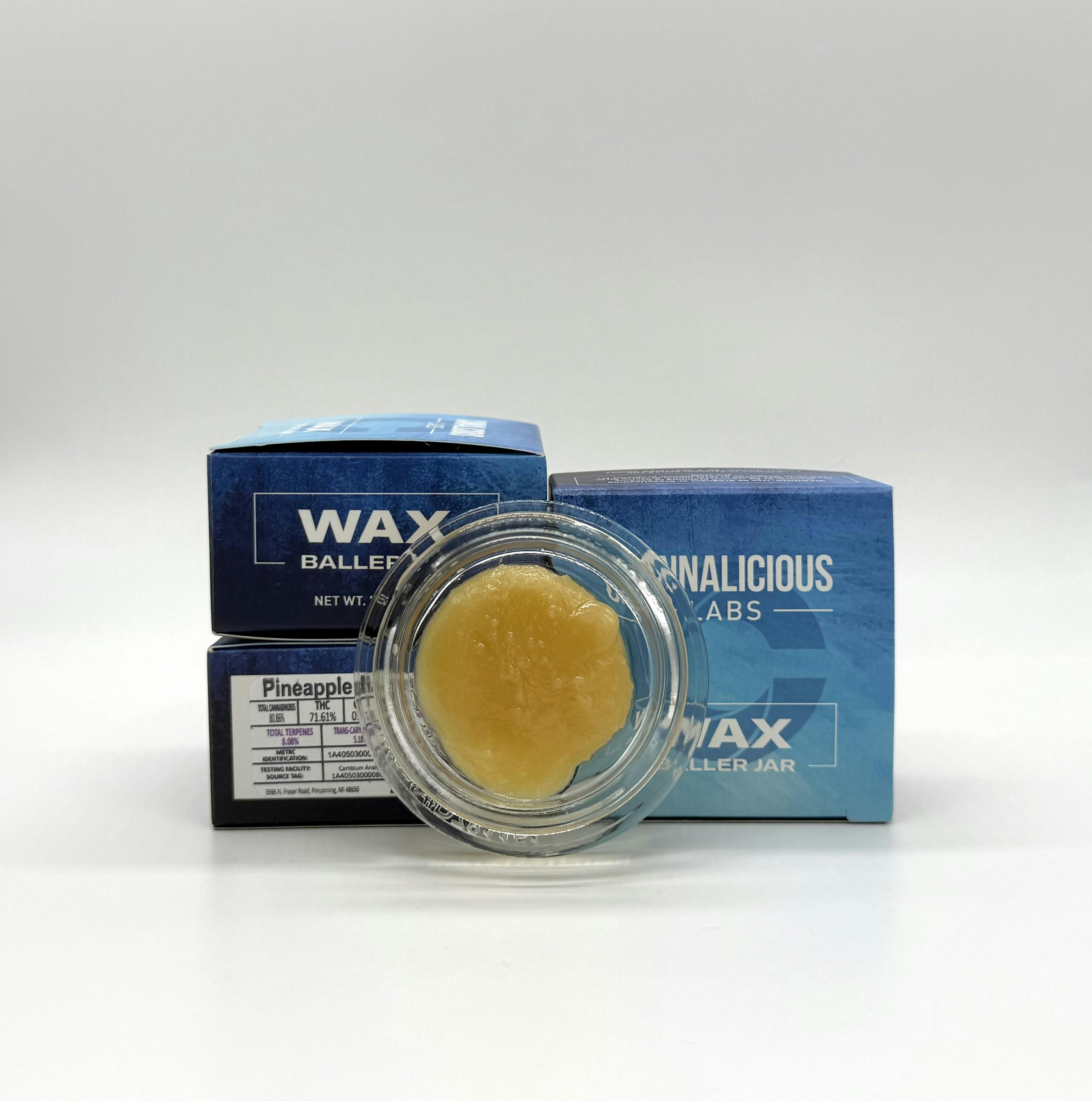 Photograph of product: Pineapple Haze Cured Resin