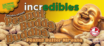 Photograph of product: Incredibles Chocolate 100mg - Peanut Budda Buddha