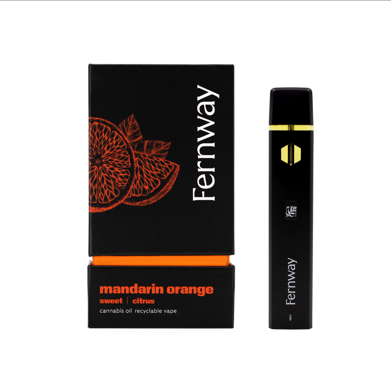 Photograph of product: Fernway | Mandarin Orange | 2g Traveler Vape