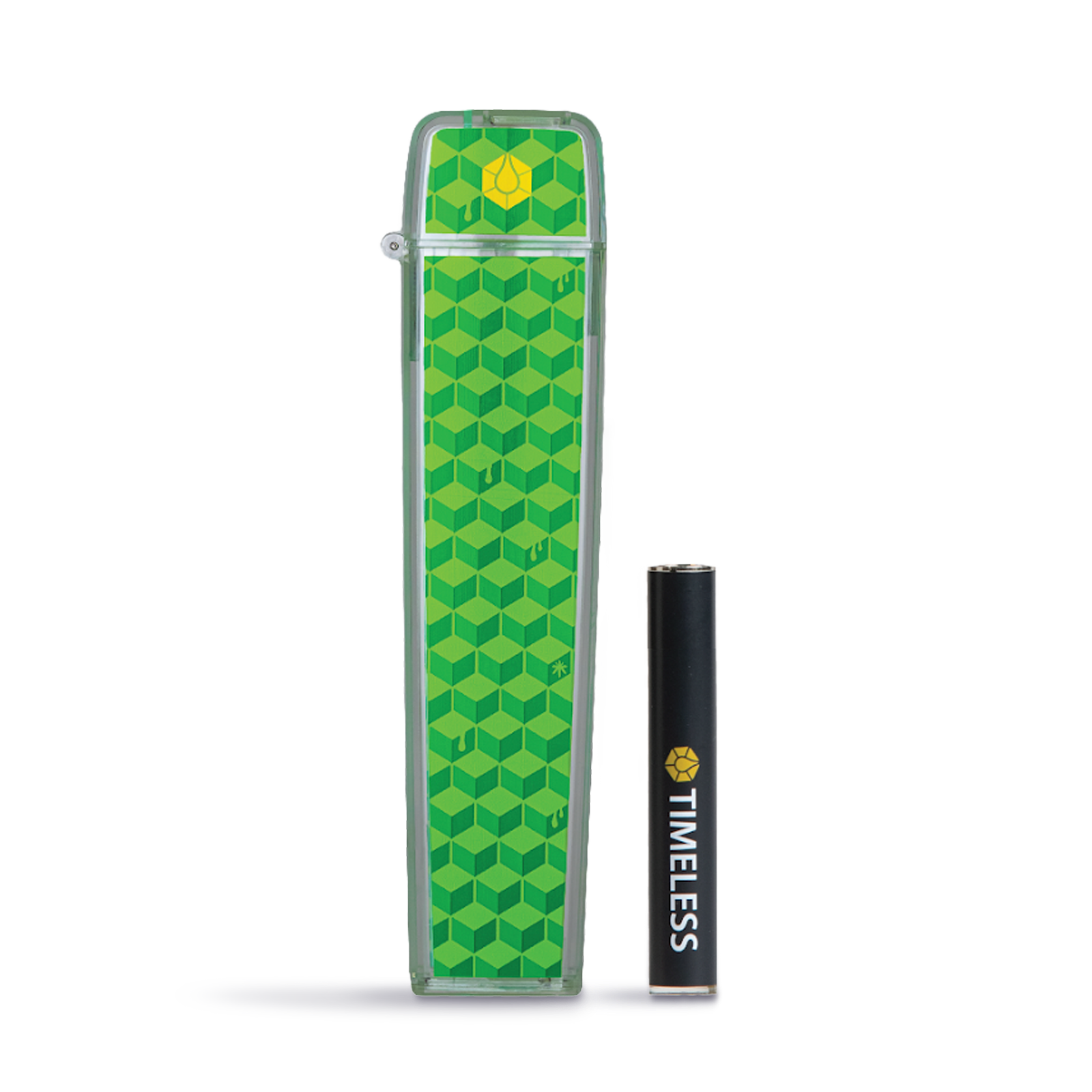 Photograph of product: Green Full Gram Flip Case & Black Battery Combo