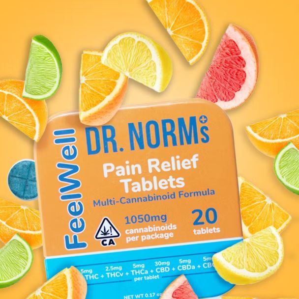 Photograph of product: PAIN RELIEF TABLETS (200MG/20PC) FEELWELL
