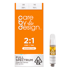 Photograph of product: [Care By Design] CBD Cartridge - 1g - 2:1 - 