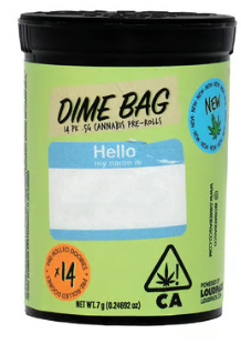 Photograph of product: CHERNOBYL .5G 14 PACK PREROLLS - 7 G - 14 PACK