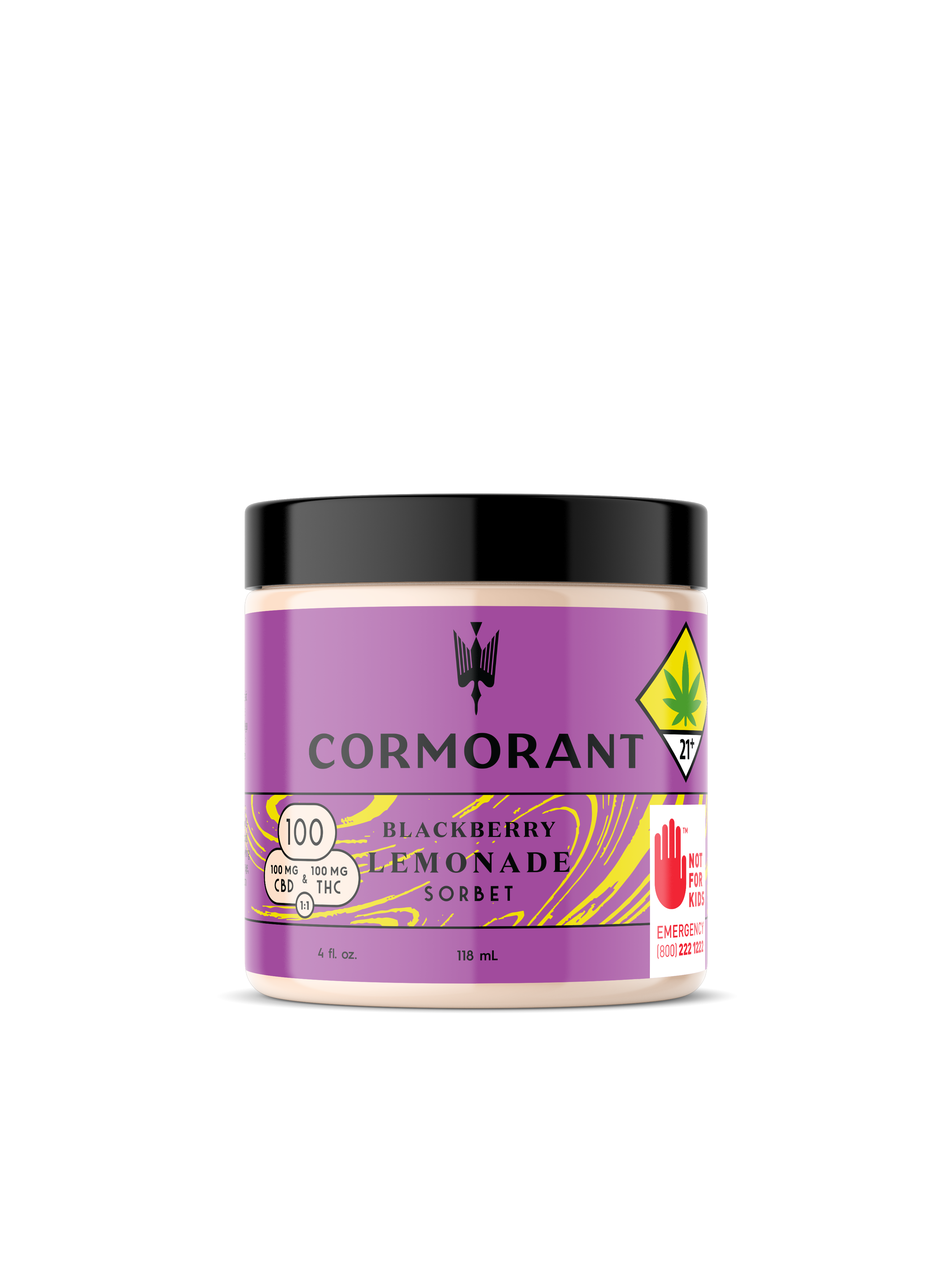 Photograph of product: Cormorant Blackberry Lemonade 1:1 4oz