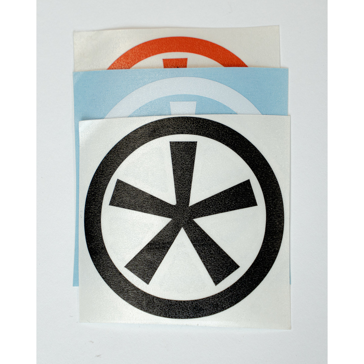 Photograph of product: $1 - Tokyo - White YO Star Sticker