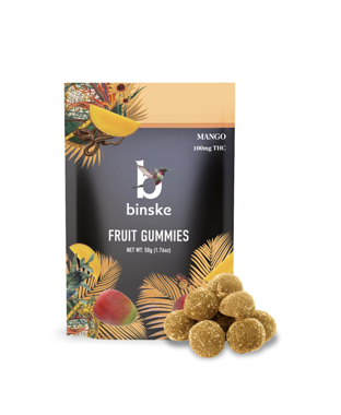 Photograph of product: Binske | Mango | 100mg | 10ct