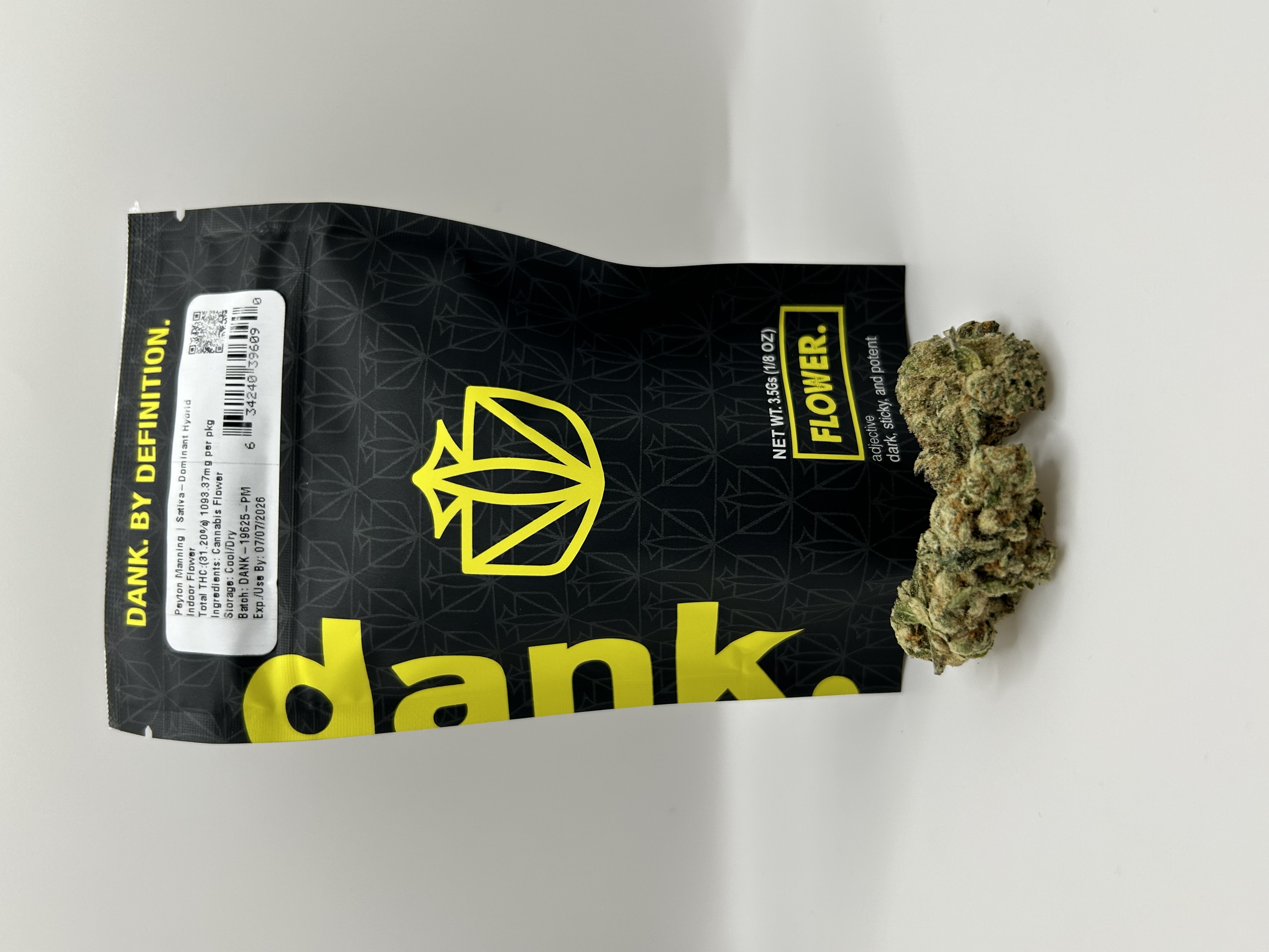 Photograph of product: Dank | Peyton Manning | 3.5g