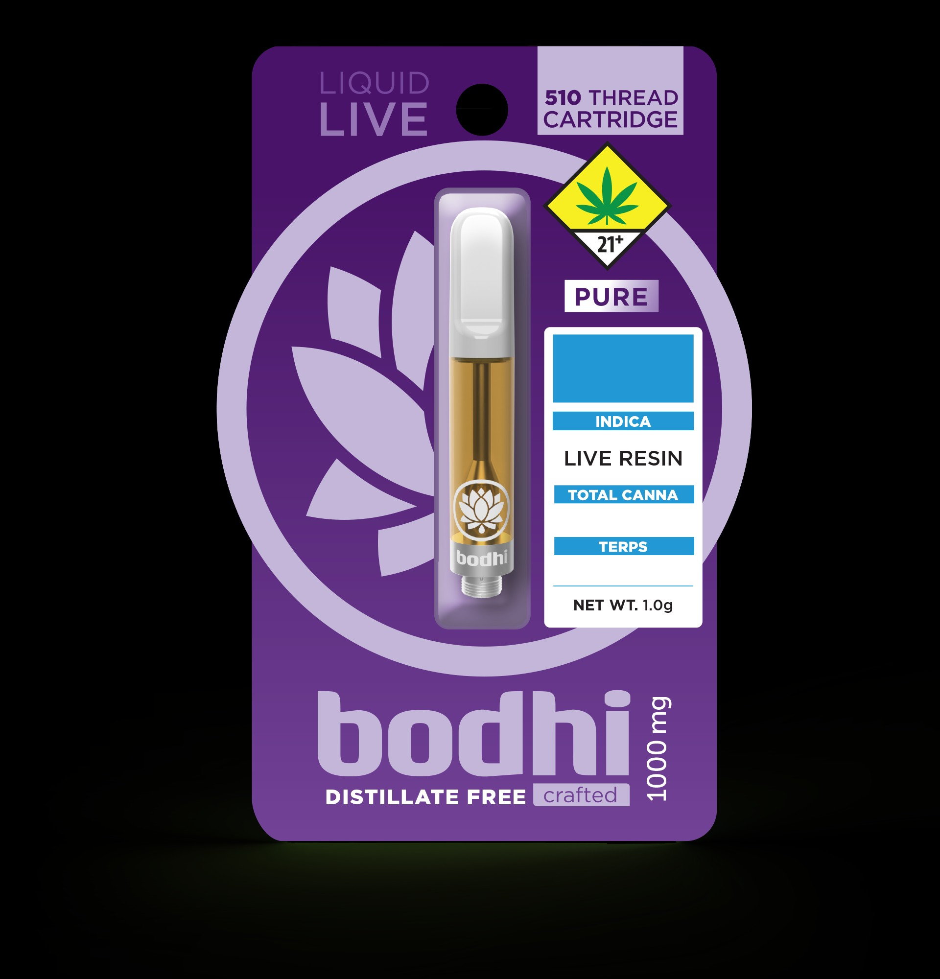 Photograph of product: Bodhi High - V- PURE Alien Runtz Live Resin 1g