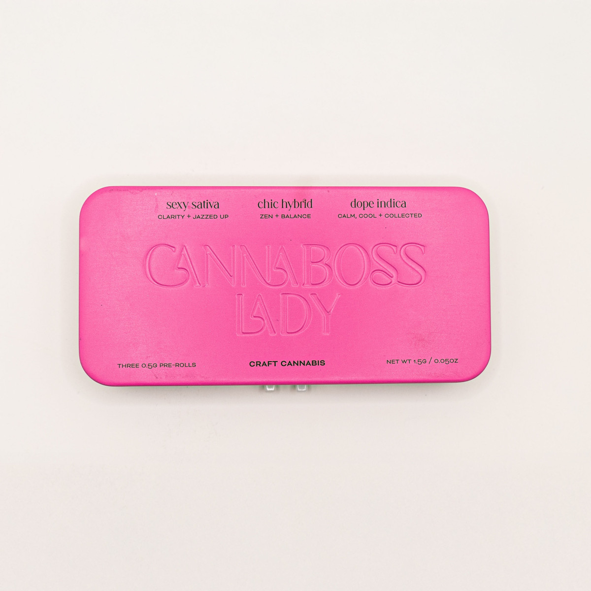 Photograph of product: Cannaboss Lady | Variety Pre Rolls | 3 Pack (1.5g)
