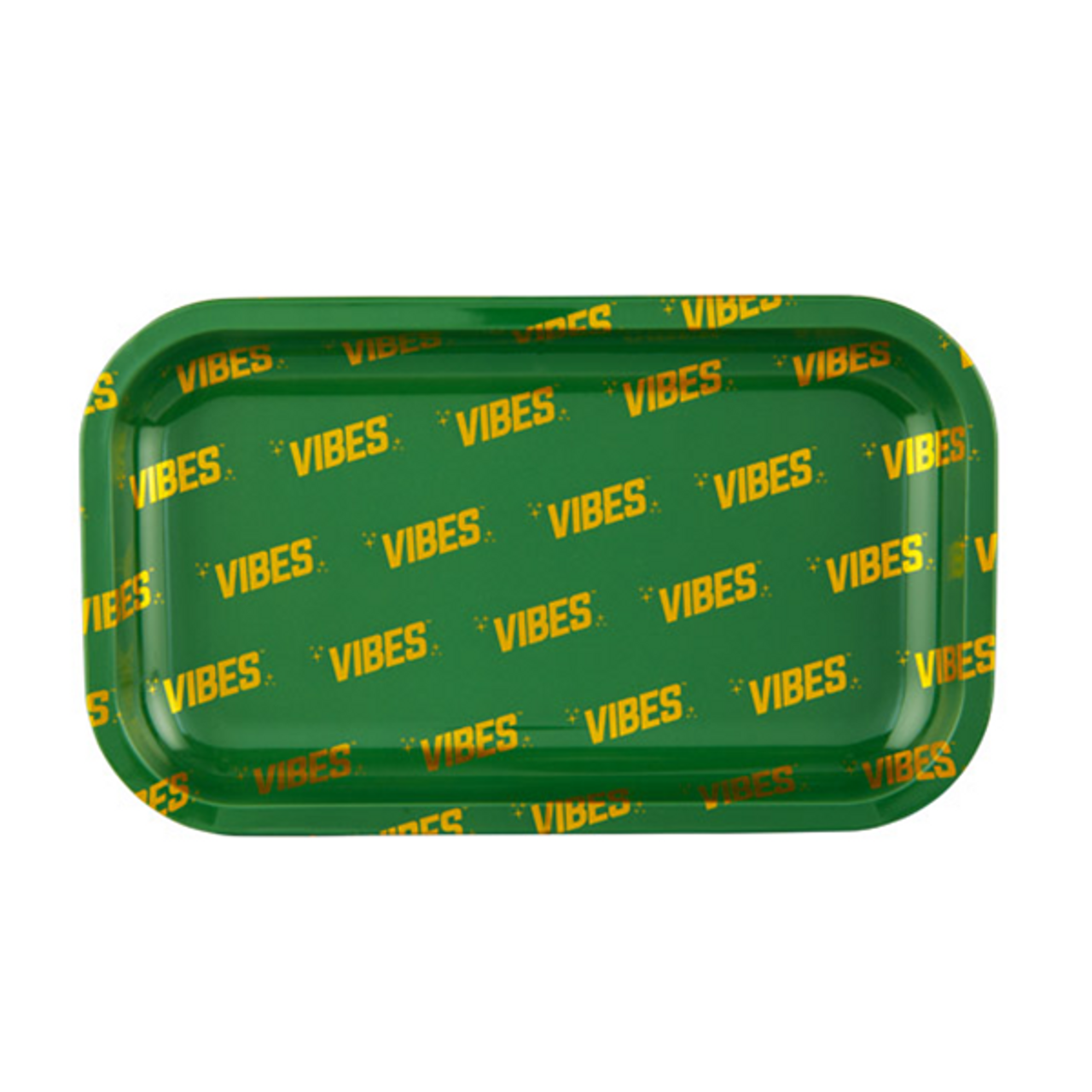 Photograph of product: VIBES | Rolling Tray 7" x 5.5" | Assorted Colors
