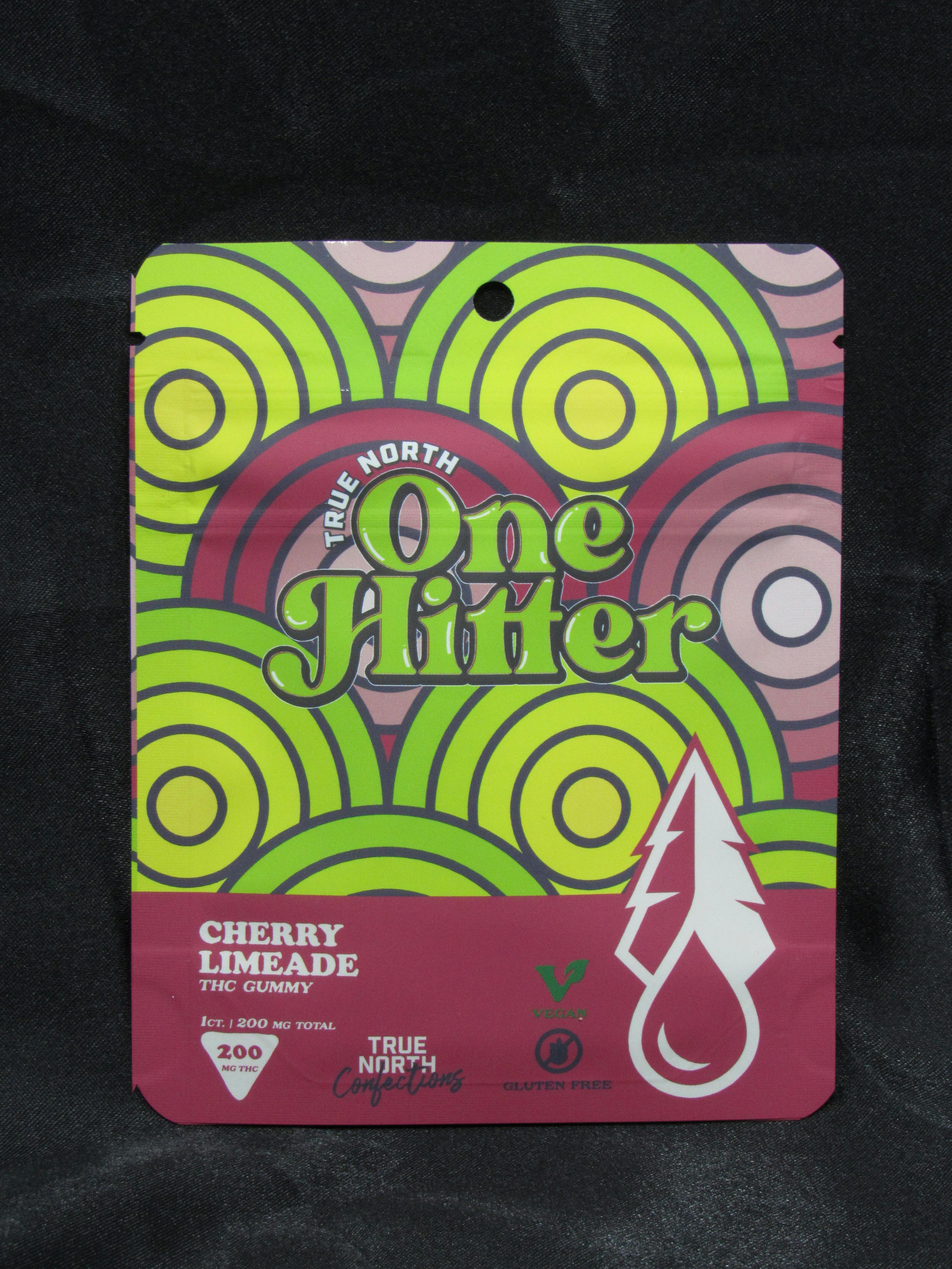 Photograph of product: Cherry Limeade Single 200mg Gummy | One Hitter