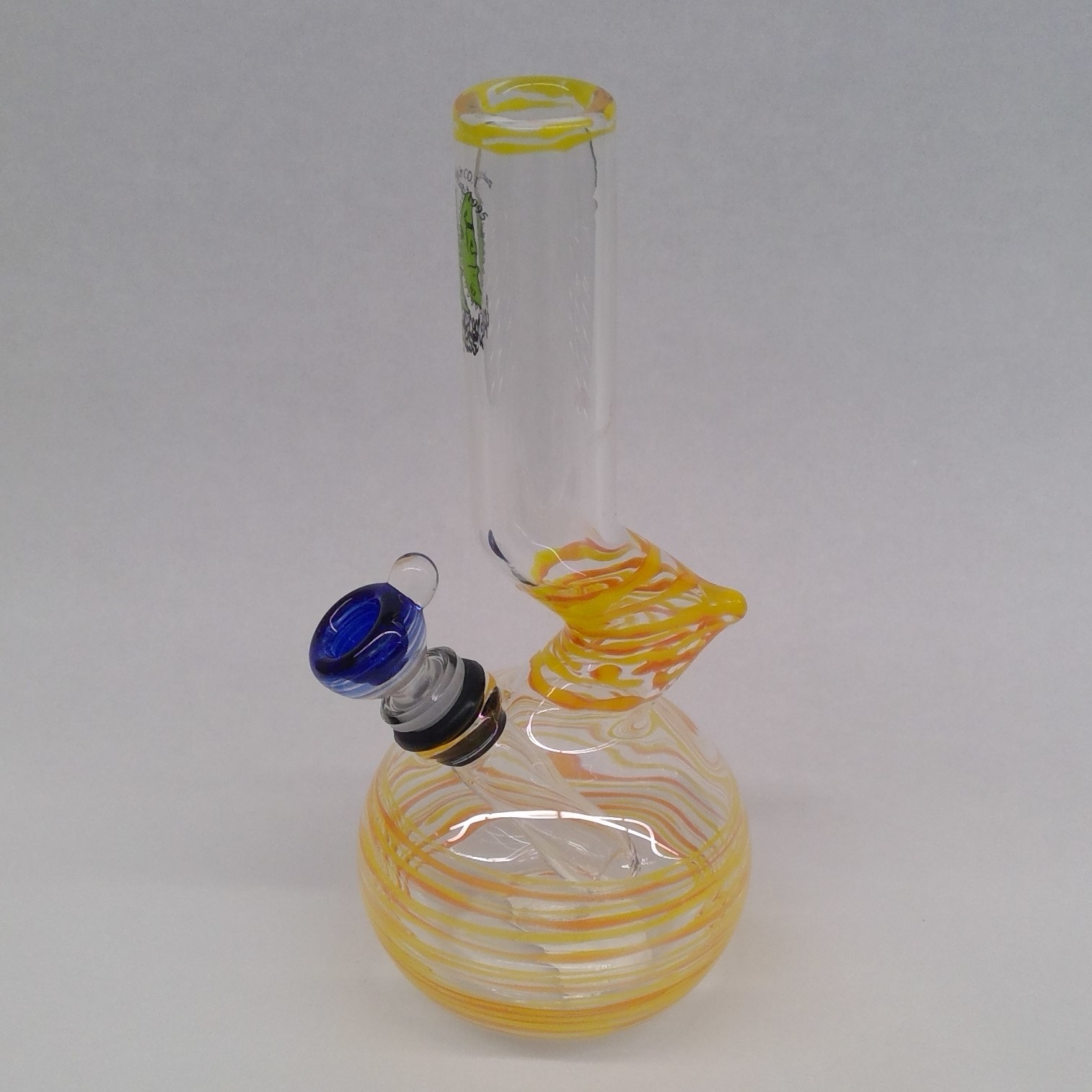 Photograph of product: Space Glass Zig Zag Bong