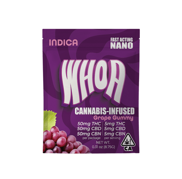 Photograph of product: Grape 1:1:1 Gummy 50mg - Sales Floor