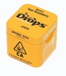 Photograph of product: Drops Edibles - Lemon - 2-pack (100mg)