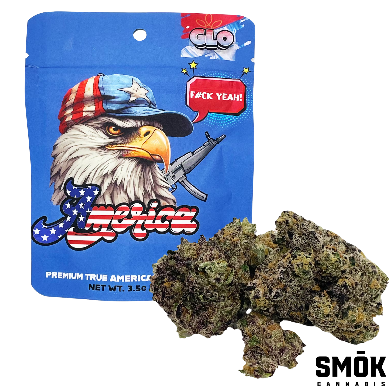 Photograph of product: Glo Farm Prepacked Flower Fuck Around & Find Out - 3.5g