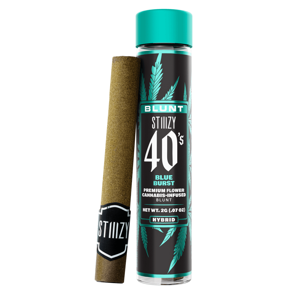 Photograph of product: 2g Blue Burst Infused Blunt