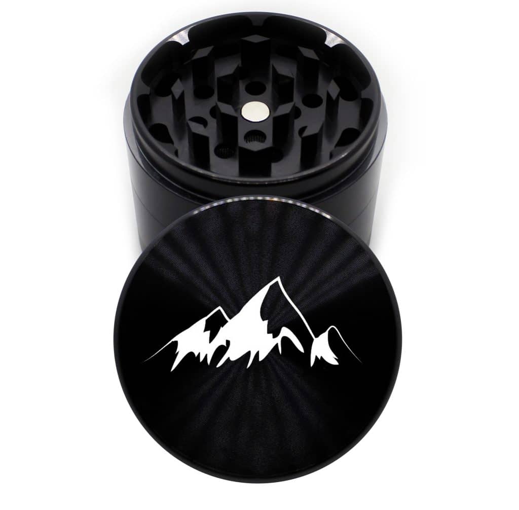 Photograph of product: 4-Piece 'Peaks v3' Grinder, 63mm