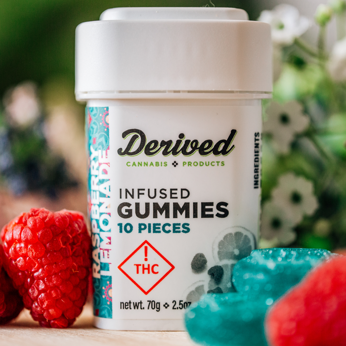 Photograph of product: Raspberry Lemonade Gummies | 100mg