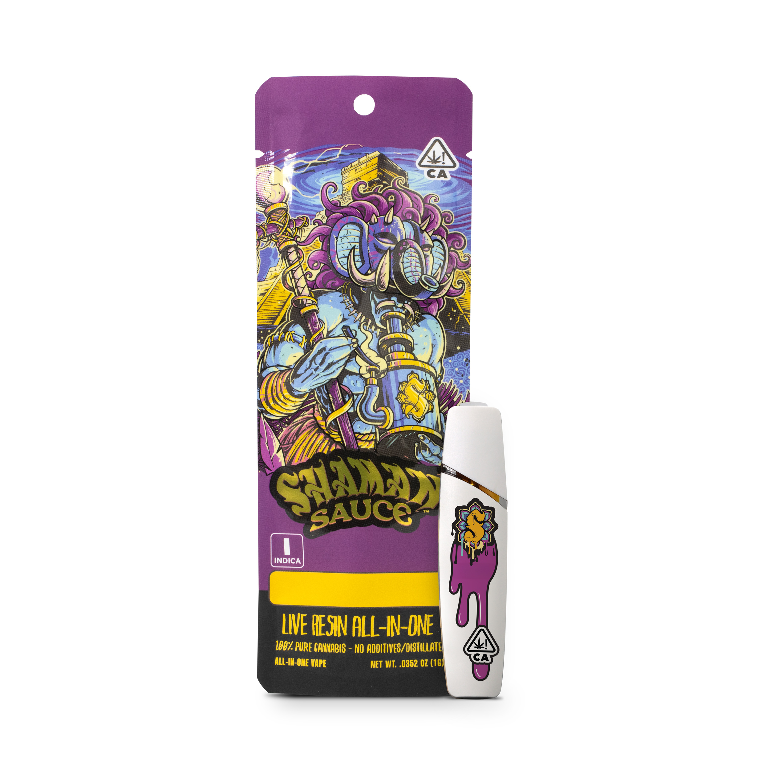 Photograph of product: BLACK FROST - LIVE RESIN - 1G