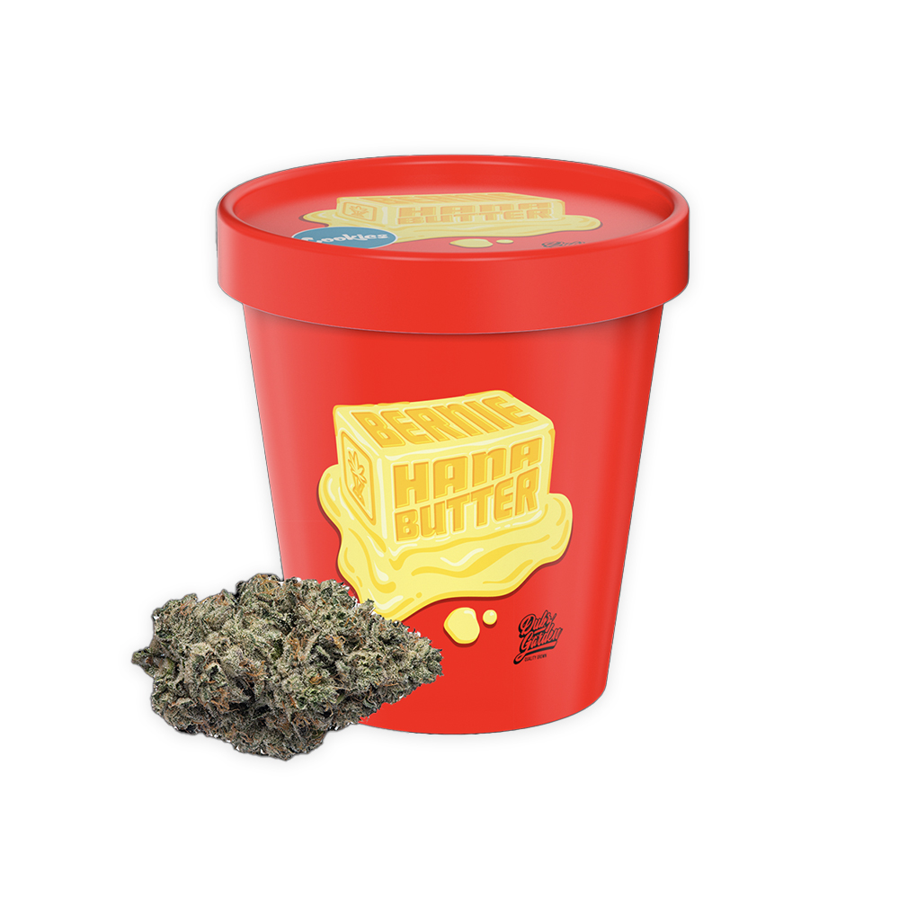Photograph of product: Cookies: BernieHana Butter | 3.5G
