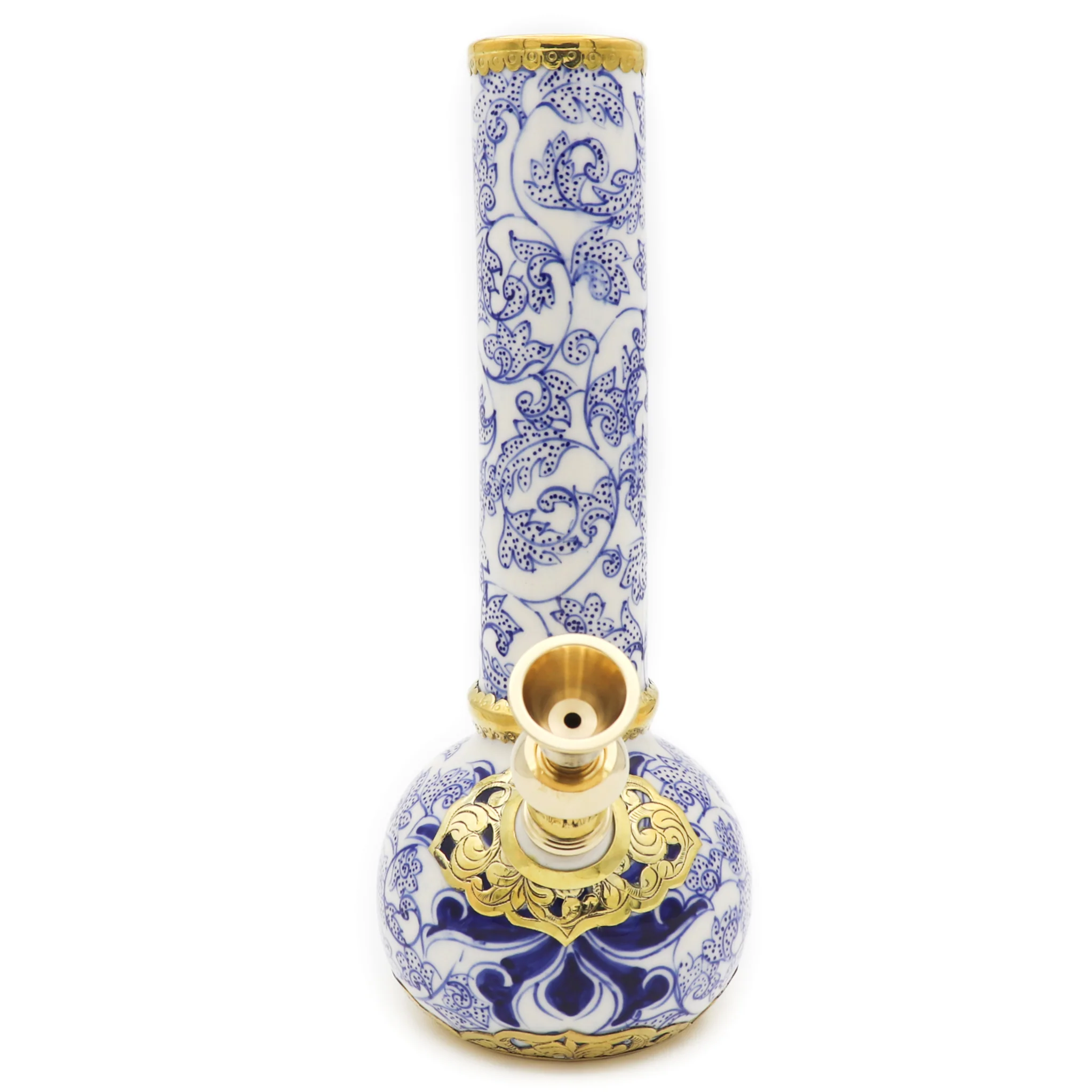 Photograph of Product: Blue Vines Brass Mounted Collection