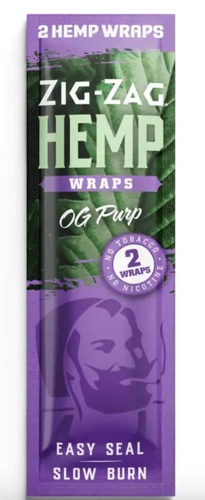 Photograph of product: OG Purp [Hemp Wraps-2 pack] || Zig Zag