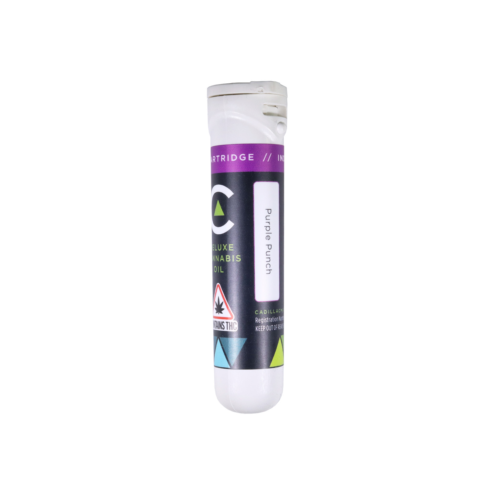 Photograph of product: Cadillac Distillate Cartridge Purple Punch 1 G